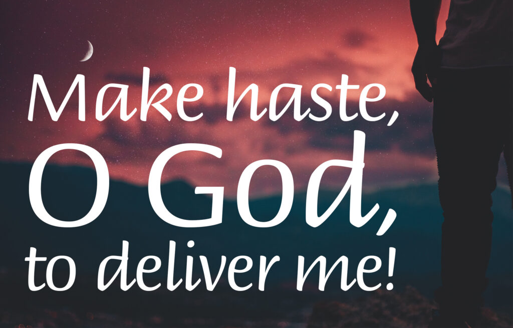 Deliver Me, O Lord